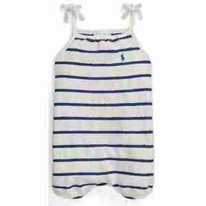 Polo Ralph Lauren Striped Terry Bubble Shortall